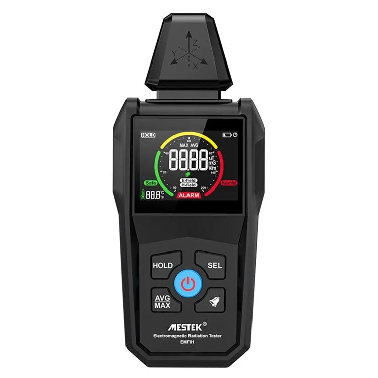 MESTEK EMF01 Electromagnetic Radiation Detector Highly Sensitive 3-Axis Sensing Probe, EMF01 EMF01