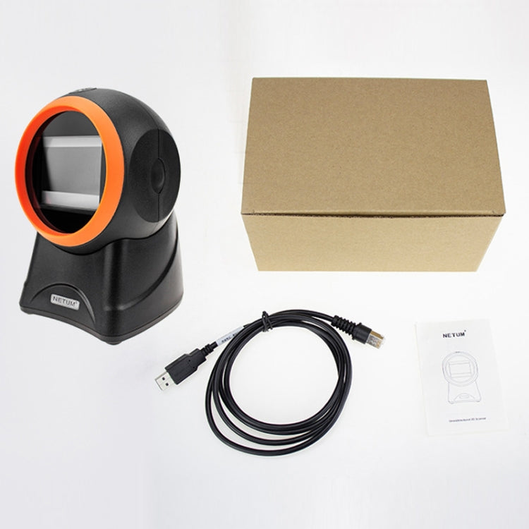 NETUM 2055 Supermarket Cashier Barcode QR Code Scanner Desktop Vertical Scanner, Specification： Regular Version, Enhanced Version, Extreme Version, Regular Version
