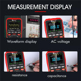 TOOLTOP 2 In 1 DIY Oscilloscope Mini Multimeter, ET2010A
