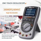 Oscilloscope Multimeter 200Msps Sampling Rate 40MHz Oscilloscope + Multimeter 2 In 1, ET827