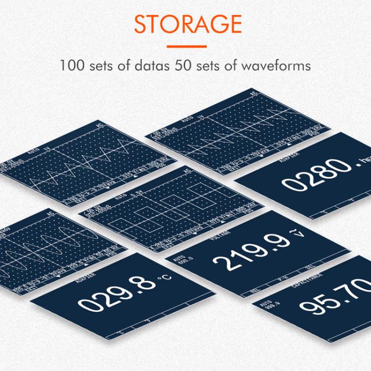 Oscilloscope Multimeter 200Msps Sampling Rate 40MHz Oscilloscope + Multimeter 2 In 1, ET827