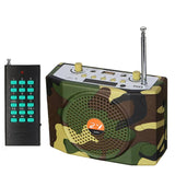 25W Bluetooth Voice Amplifier Bird Hunting Speaker Supports USB/TF/FM 1000m Remote Control, EU Plug, US Plug EU Plug