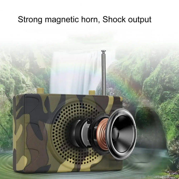 25W Bluetooth Voice Amplifier Bird Hunting Speaker Supports USB/TF/FM 1000m Remote Control, EU Plug, US Plug