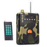 48W Wireless Bluetooth Voice Amplifier with Remote Control Supports USB/TF Card Playback, EU Plug, UK Plug, AU Plug, US Plug