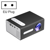 T300 25ANSI LED Portable Home Multimedia Game Projector, EU Plug, UK Plug, AU Plug EU Plug Black
