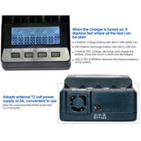 OPUS BT-C3100 Smart Smart Digital Intelligent 4-Slot Battery Charger, EU Plug, US Plug, UK Plug