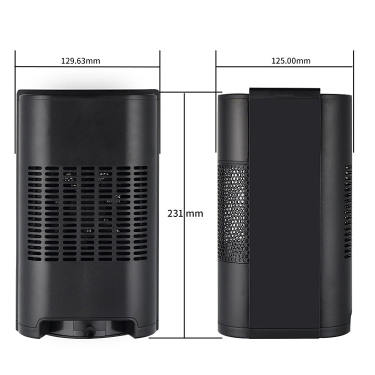 N8 Table Air Heater Indoor Quick Heat Energy Saving Electric Heater, Specification:, EU Plug