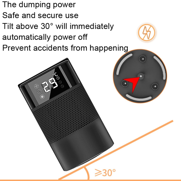 N8 Table Air Heater Indoor Quick Heat Energy Saving Electric Heater, Specification:, EU Plug