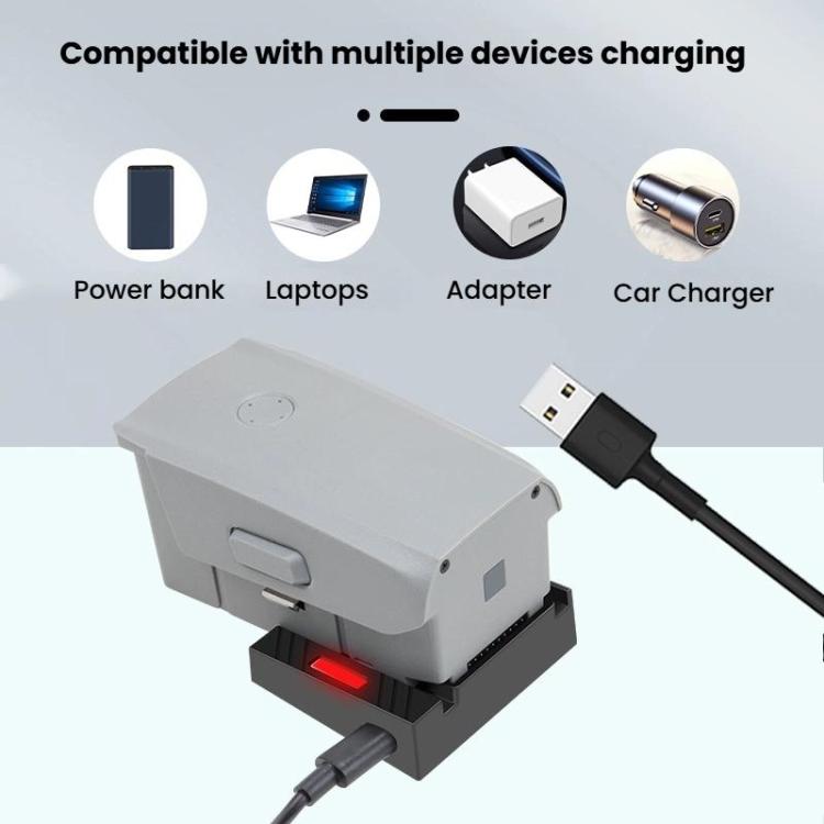 For DJI Air 2/Air 2S Battery Charger with QC3.0 & PD Fast Charge Auto-Smart Compatible Charging, Fast Charge
