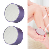 2pcs Manual Compact and Portable Double-sided Nano Hair Removal Foot Scrubbers, Foot Scrubbers Purple, Foot Scrubbers Rose Gold, Foot Scrubbers Green, Foot Scrubbers Grey, Foot Scrubbers Blue Foot Scrubbers Purple Purple