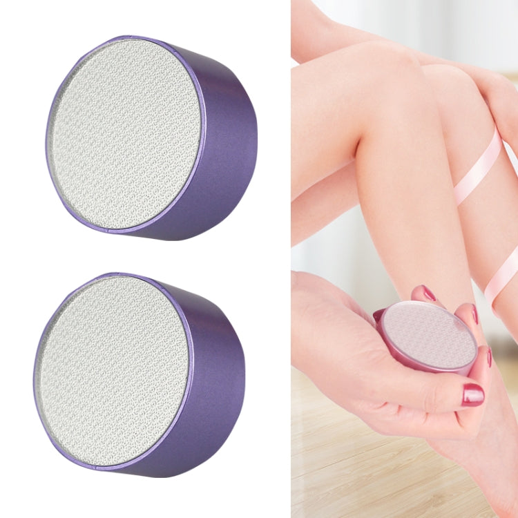2pcs Manual Compact and Portable Double-sided Nano Hair Removal Foot Scrubbers, Foot Scrubbers Purple, Foot Scrubbers Rose Gold, Foot Scrubbers Green, Foot Scrubbers Grey, Foot Scrubbers Blue Foot Scrubbers Purple Purple