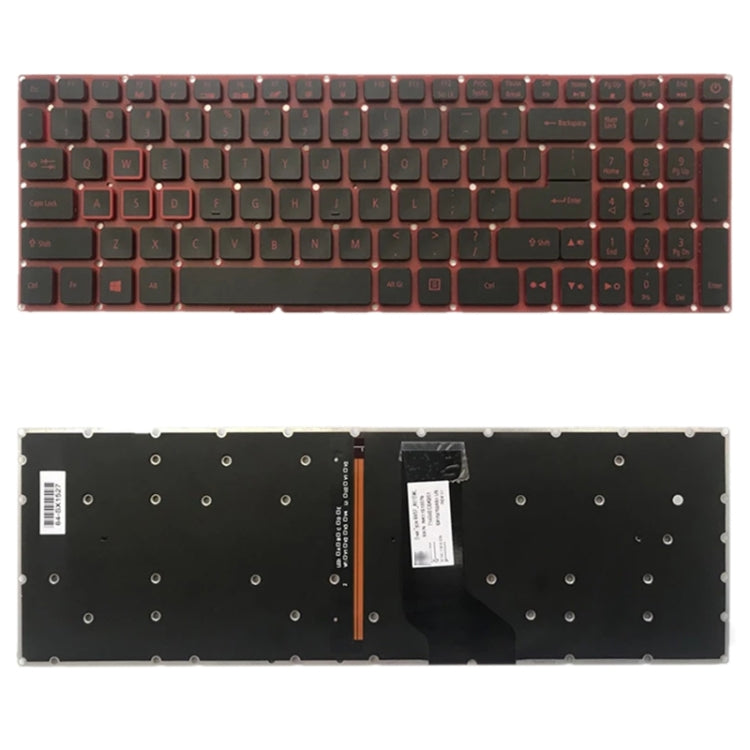 US Version Keyboard with Keyboard Backlight for Acer Nitro 5 AN515-51 N17c1 AN515-52 AN515-53, For Acer Nitro 5 AN515-51(with Backlight) For Acer Nitro 5 AN515-51(with Backlight)