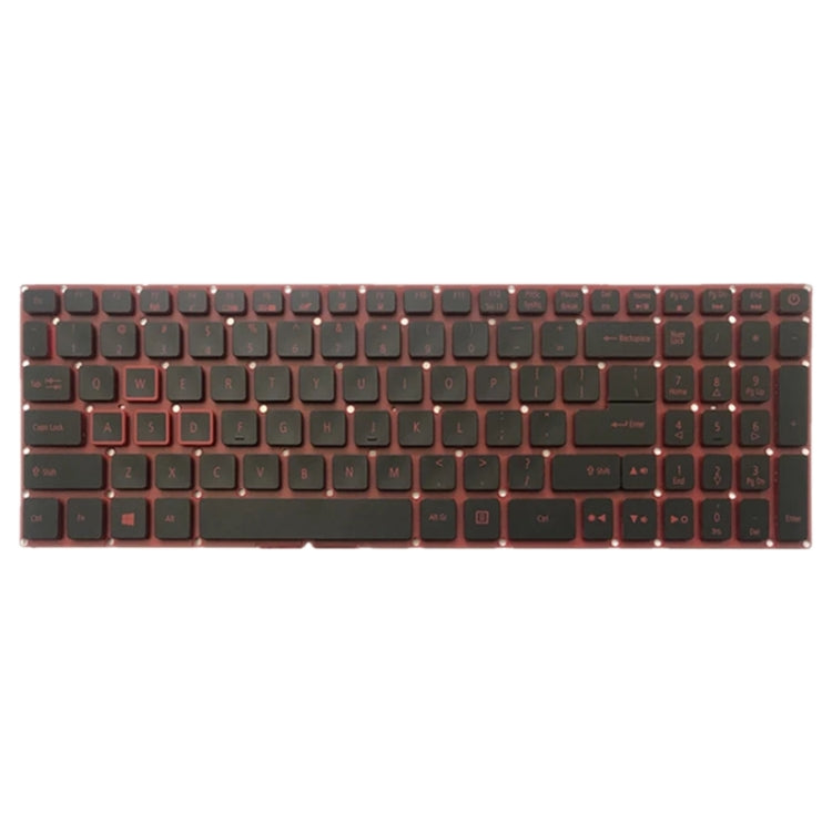 US Version Keyboard with Keyboard Backlight for Acer Nitro 5 AN515-51 N17c1 AN515-52 AN515-53, For Acer Nitro 5 AN515-51(with Backlight)