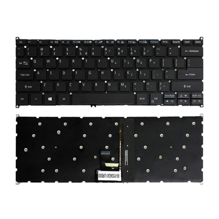 US Version Backlight Laptop Keyboard, For Acer R5-471, For Acer Swift 3 SF315-51, For Acer Swift 3 SF314-54 For Acer R5-471