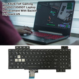 US Version Backlight Laptop Keyboard, For Asus Gaming FX505D FX505DY FX505DD