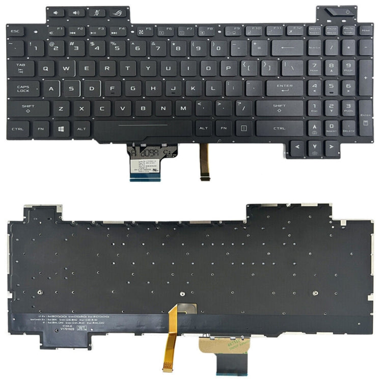 US Version Backlight Laptop Keyboard, For ASUS GL504 GL504GV GL504G GL504GM For ASUS GL504 GL504GV GL504G GL504GM