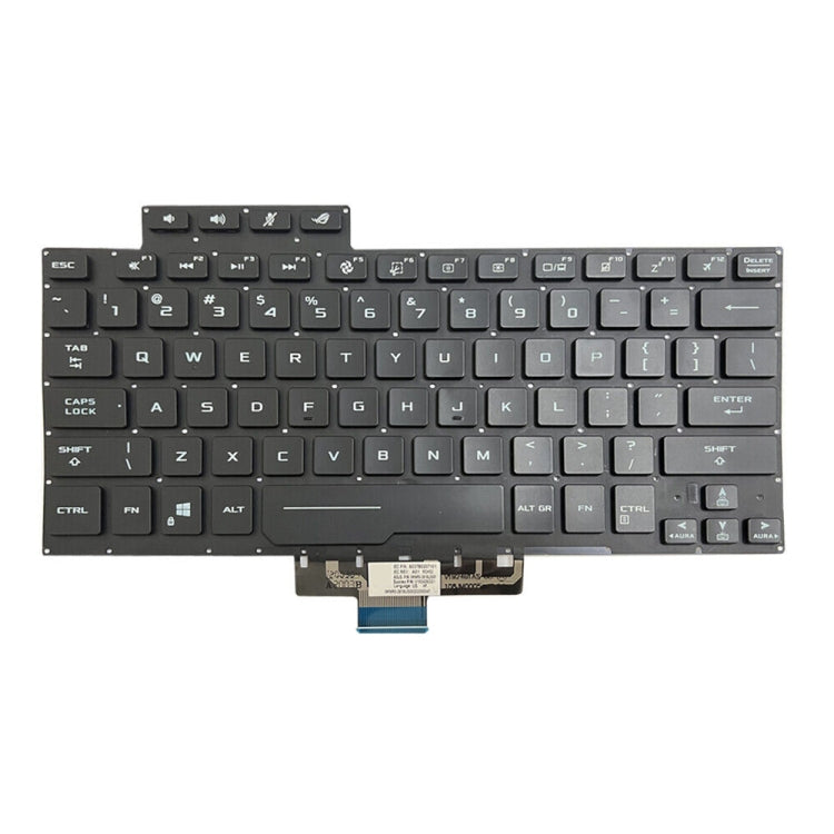 US Version Backlight Laptop Keyboard, For ASUS ROG G14 Zephyrus GA401 GA401I