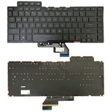 US Version Backlight Laptop Keyboard, For Asus ROG GU502G GU502GV GU502GU For Asus ROG GU502G GU502GV GU502GU Colorful Light