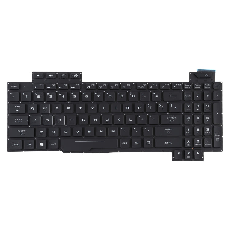 US Version Keyboard with Keyboard Backlight for Asus ROG Strix GL503 GL703 GL503V GL503VD GL503VD-DB71 GL503VD-DB74 GL503VM GL503VS, For Asus ROG Strix GL503(US)