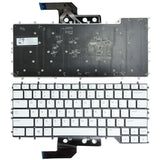US Version RGB Backlight Laptop Keyboard, For Dell Alienware M15 / R3 / R4 For Dell Alienware M15 R3 R4 White 0Y00RH