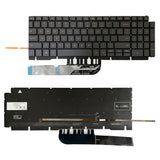 US Version Orange Backlight Laptop Keyboard, For Dell Inspiron G15 5510 5511 5515 5520 For Dell Inspiron G15 5510 5511 5515 5520