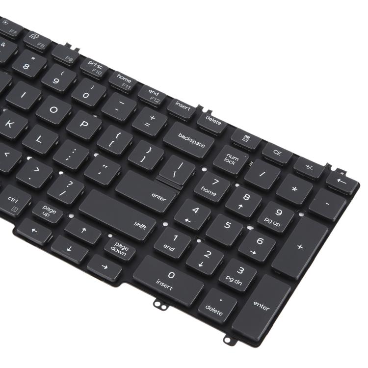 US Version Backlit Laptop Keyboard with Pointing for Dell Latitude 5500 5501 5511 5510 3500 3501 0MMH7V, For Dell Latitude 5500 5501