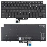 US Version Backlit Laptop Keyboard for Dell Latitude 7340 7440 7640, For Dell Latitude 7340 For Dell Latitude 7340
