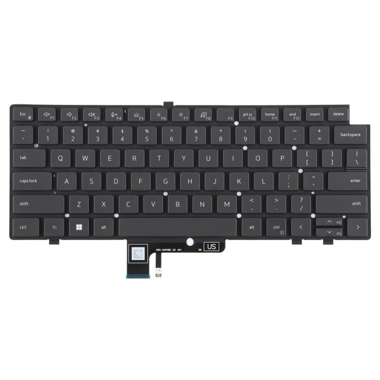 US Version Backlit Laptop Keyboard for Dell Latitude 7340 7440 7640, For Dell Latitude 7340