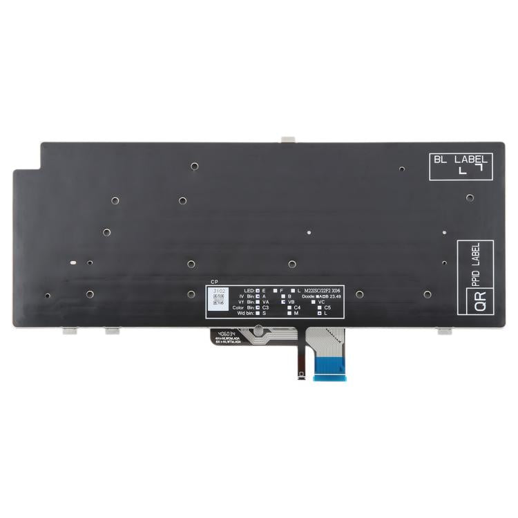 US Version Backlit Laptop Keyboard for Dell Latitude 7340 7440 7640, For Dell Latitude 7340