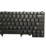 US Version Keyboard with Keyboard Backlight and Pointing for Dell Latitude E6420 E6320 E6430 E5420 E5430 E6430s, For Dell Latitude E6420 (US)
