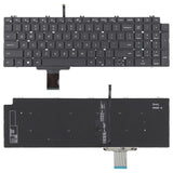 US Version Laptop Keyboard for Dell Precision 7550 7750 7560 7760, For Dell Precision 7550 7750 7560 7760 For Dell Precision 7550 7750 7560 7760