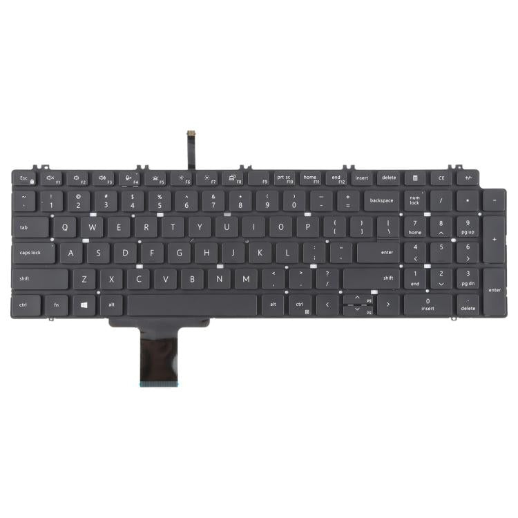 US Version Laptop Keyboard for Dell Precision 7550 7750 7560 7760, For Dell Precision 7550 7750 7560 7760