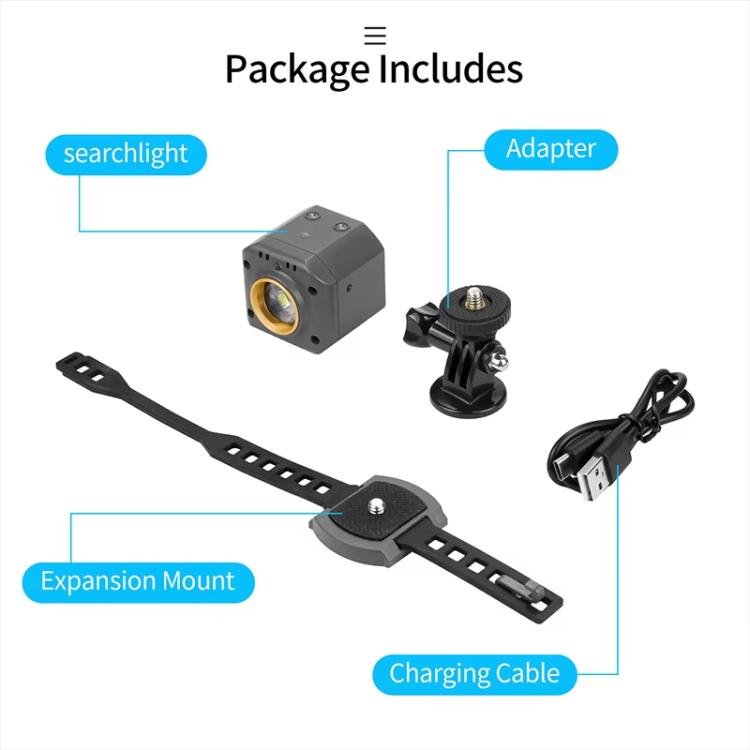 YX Drone Night Flight Searchlight for DJI Air 3S / Air 3 / Air 2 / Air 2S / Mavic 2 / Mavic 3 / Mavic Pro, for DJI Air 3S / Air 3