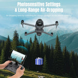 For DJI Mavic 4 Pro STARTRC Air-Dropping System Thrower Parabolic with Expansion Bracket, For DJI Mavic 4 Pro