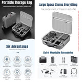 For DJI Mavic 4 Pro / RC Pro 2 STARTRC Shoulder PU Storage Bag Handbag, For DJI Mavic 4 Pro / RC 2