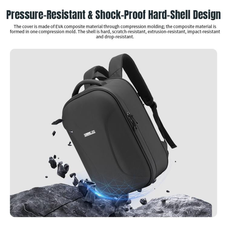 STARTRC Hard Shell Waterproof Shoulders Bag Backpack for DJI Mavic Series / Air Series, For DJI Mavic Series / Air Series