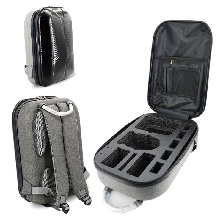 Hard Shell PC Carbon Fiber Backpack for DJI Mini 3 Pro Drone, For DJI Mini 3 Pro