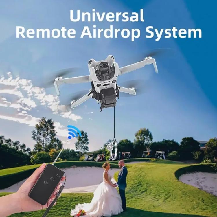 BRDRC Air-Dropping System Drone Thrower Parabolic For DJI Mini 4 Pro / 3 Pro / Air 3 / Mavic 3 / 3 Pro, For DJI Mini 4 Pro / 3 Pro / Air 3 / Mavic 3 / 3 Pro