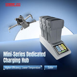 For DJI Mini 5 Pro / Mini 4 / Mini 3 Charging Butler Tri-Battery Charger Hub with Display Screen, For DJI Mini 5 Pro