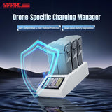 For DJI Mini 5 Pro / Mini 4 / Mini 3 Charging Butler Tri-Battery Charger Hub with Display Screen, For DJI Mini 5 Pro