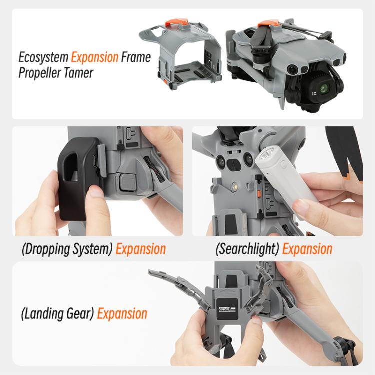 For DJI Mini 5 Pro STARTRC Night Navigation Searchlight LED Flashlight Rechargeable Refill Lighting Signal Light, For DJI Mini 5 Pro