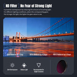 For DJI Osmo Action 6 STARTRC 4 in 1 CPL ND8 ND16 ND32 Camera Lens Filter, For DJI Osmo Action 6