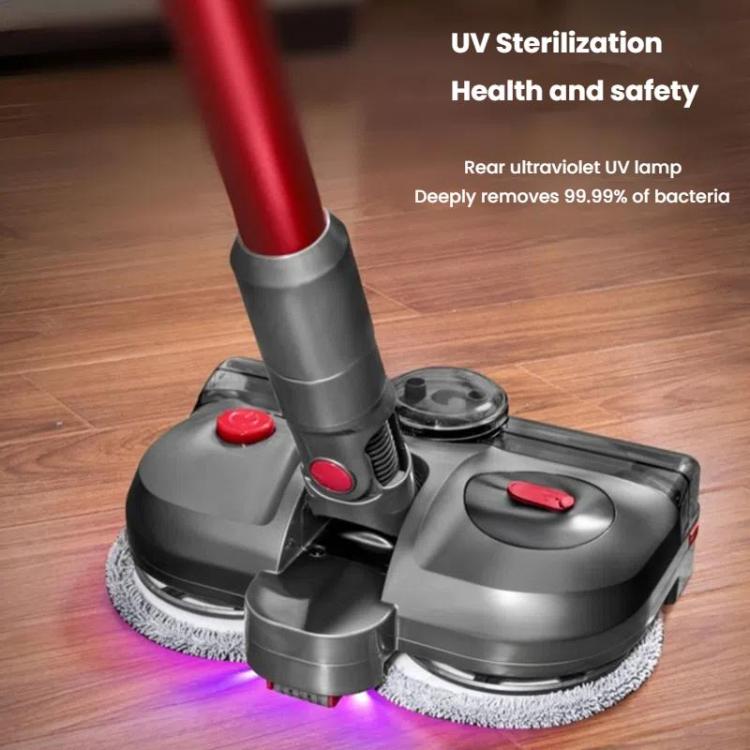 4-In-1 Electric Mop Head With UV Sterilizer Light And Water Tank, For Dyson V7 / V8 / V10 / V11, For Dyson V12 Slim / V10 Slim