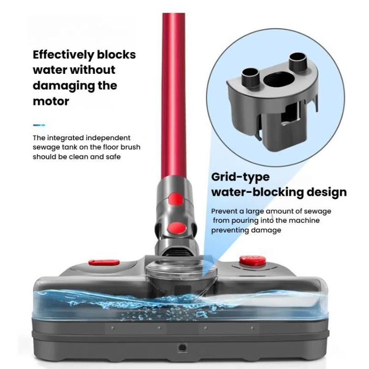 4-In-1 Electric Mop Head With UV Sterilizer Light And Water Tank, For Dyson V7 / V8 / V10 / V11, For Dyson V12 Slim / V10 Slim