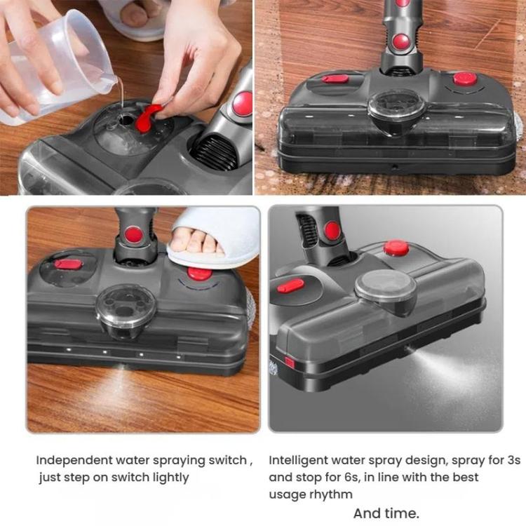 4-In-1 Electric Mop Head With UV Sterilizer Light And Water Tank, For Dyson V7 / V8 / V10 / V11, For Dyson V12 Slim / V10 Slim