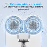 Vacuum Cleaner Electric Mop Head with Detachable Water Tank and 6 Mop Pads, For Dyson V7 / V8 / V10 / V11 / V15 / G5, For Dyson V6 / DC62, For Dyson V10 Slim / V12