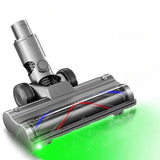 Vacuum Cleaner Lightweight Direct Drive Floor Brush Head with Dust Led Lights, For Dyson V7 V8 V10 V11 V15, For Dyson V6, For Dyson V10 Slim / V12 Slim For Dyson V6