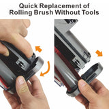 Vacuum Cleaner Floor Brush Head with Green LED Light, For Dyson V7 / V8 / V10 / V11, For Dyson V6, For Dyson V10 Slim / V12 Slim