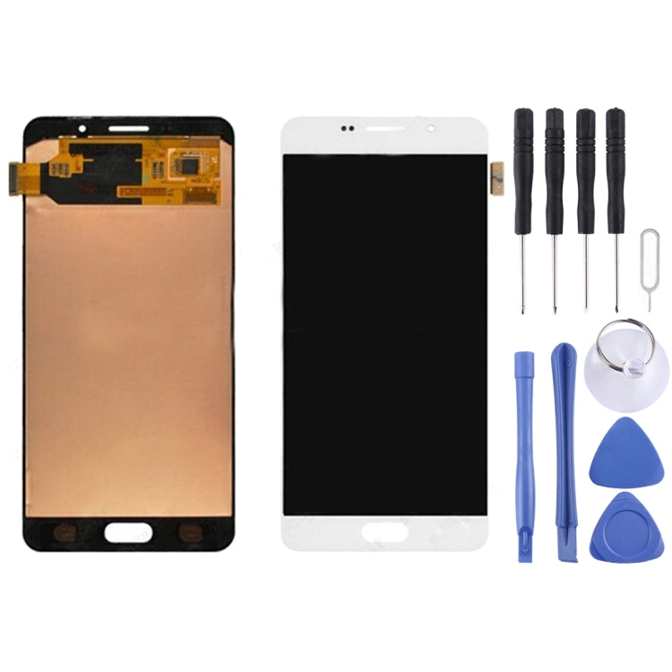 Original LCD Display + Touch Panel for Galaxy A7 (2016), A710F, A710F/DS, A710FD, A710M, A710M/DS, A710Y/DS, A7100, For Samsung Galaxy A7 (2016), For Galaxy A7 (2016) For Galaxy A7 (2016) White