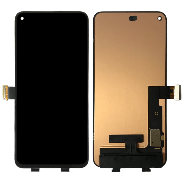 Original OLED Material LCD Screen and Digitizer Full Assembly for Google Pixel 5 GD1YQ GTT9Q, For Google Pixel 5(Original)